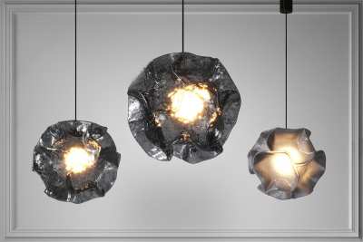 现代吊灯3D模型下载